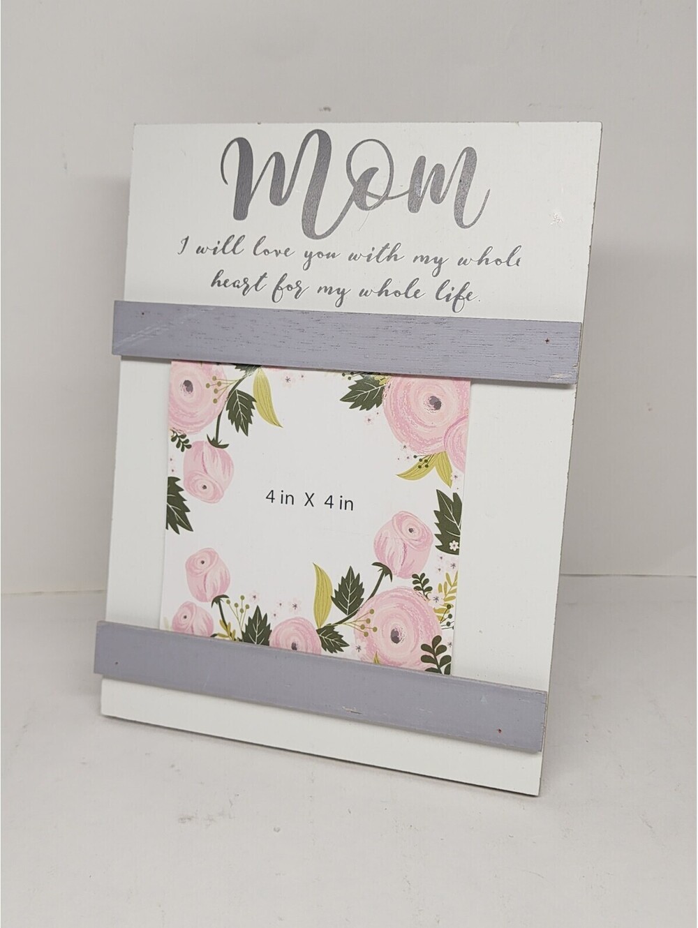Mom Gifts for Mom Wood Picture Frames from Daughter Son Fits 4 X 4 Inch Photo...
